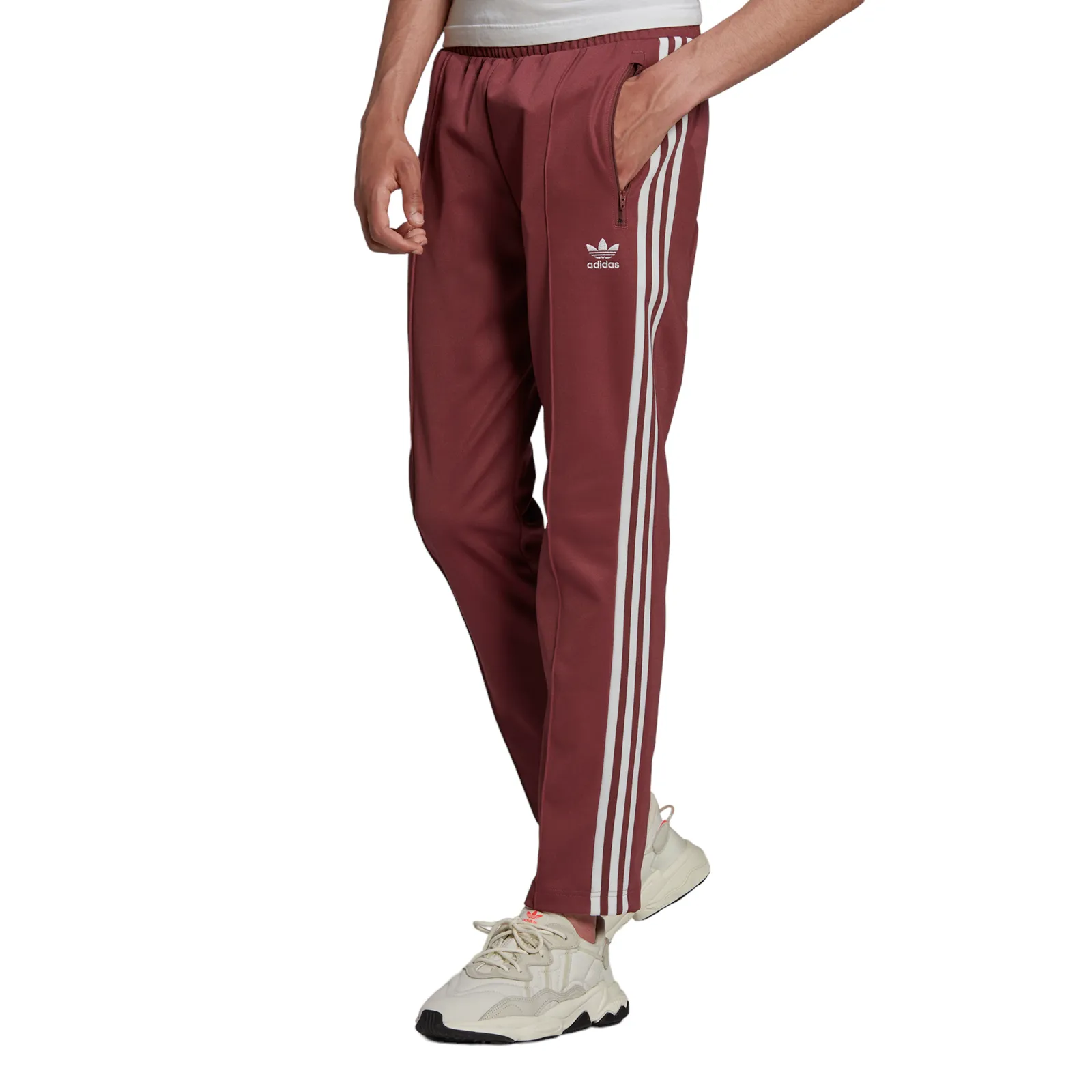 adidas Originals Adicolor Classics Beckenbauer Pants - Burgundy