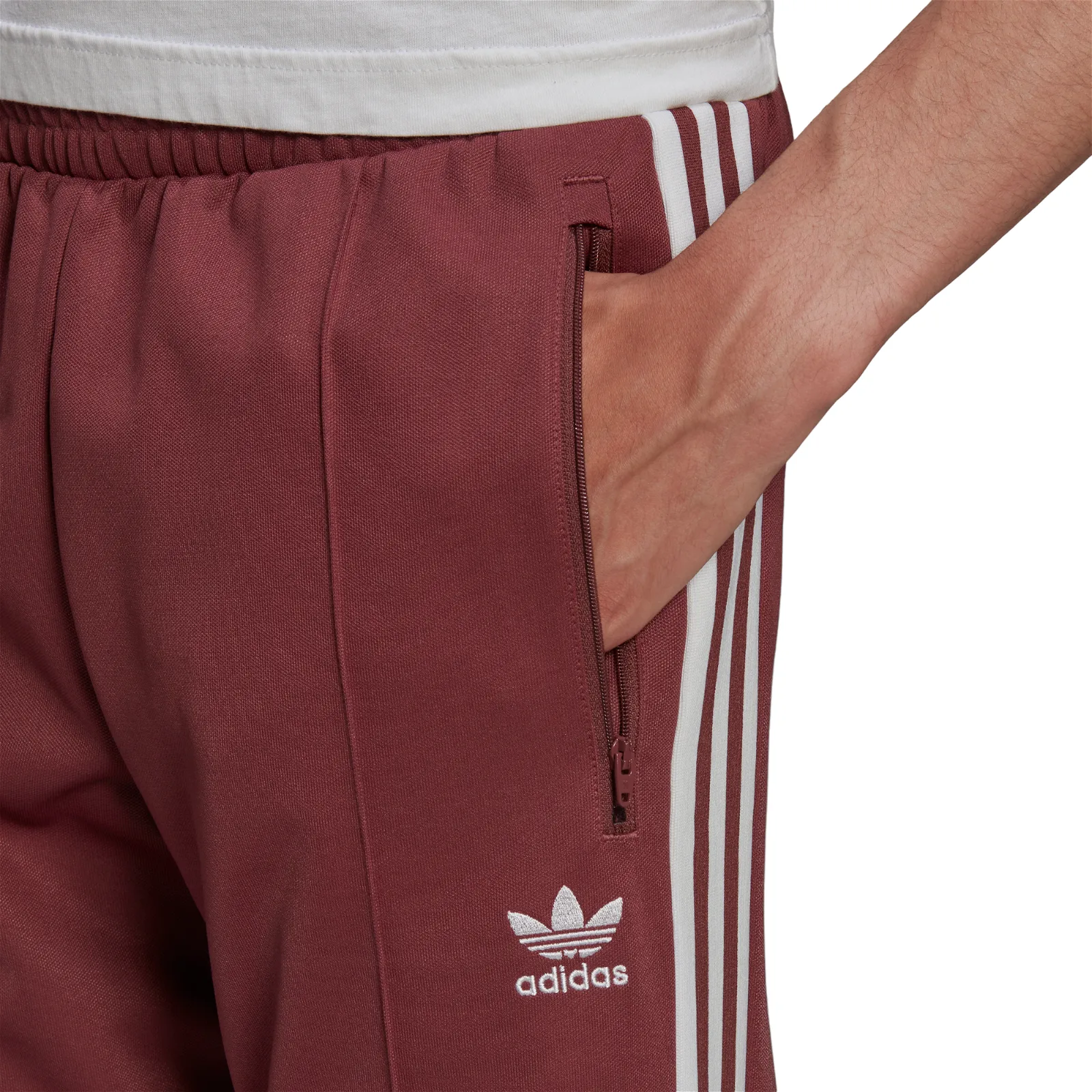 adidas Originals Adicolor Classics Beckenbauer Pants - Burgundy