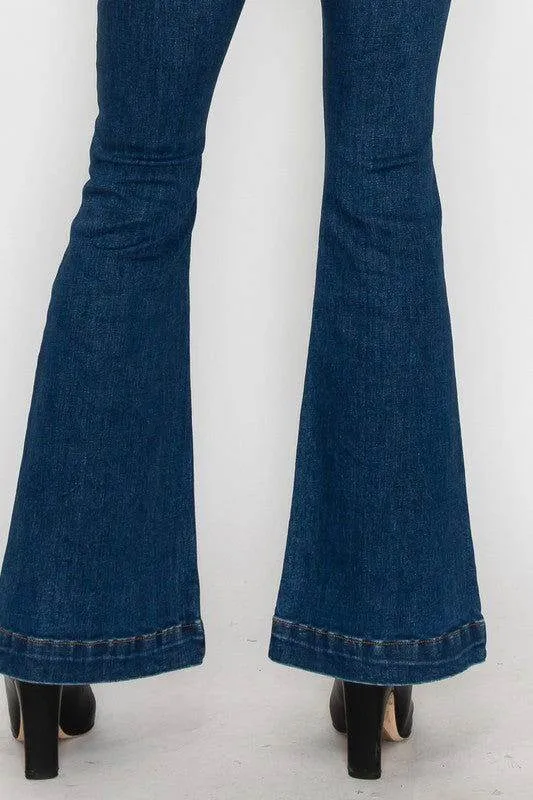 Artemis Vintage Plus Size - High  Rise Modern Flare Jeans
