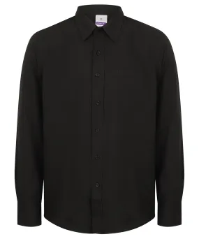Black - Wicking antibacterial long sleeve shirt