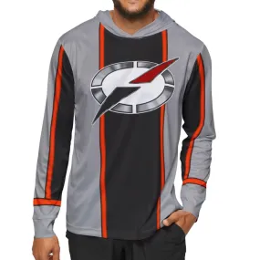 Boukenger Silver Hoodie (Full Print) Super Sentai T Shirt Custom Graphic Art Cosplay Shirts Power Rangers Retro Vintage 90s Tee