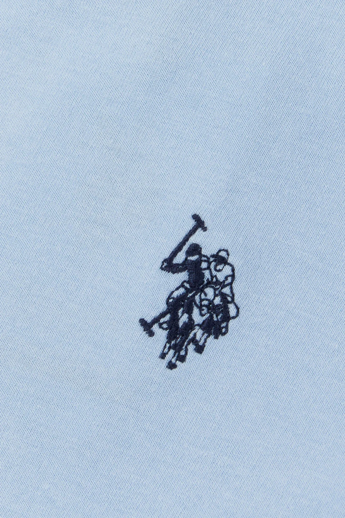 Boys Double Horsemen T- Shirt in Chambray Blue