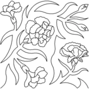 Carnations - Designed by Vickie Malaski