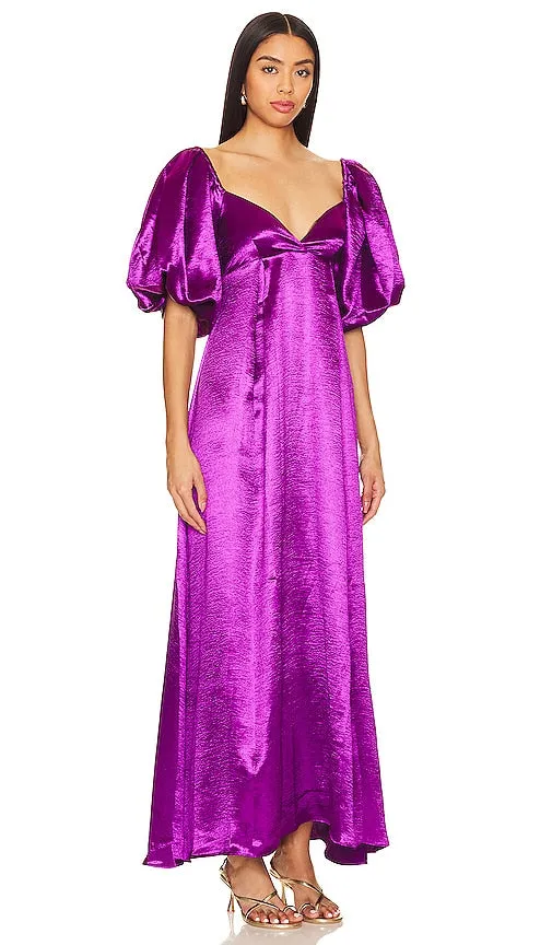 CAROLINE CONSTAS Enya Gown in Purple