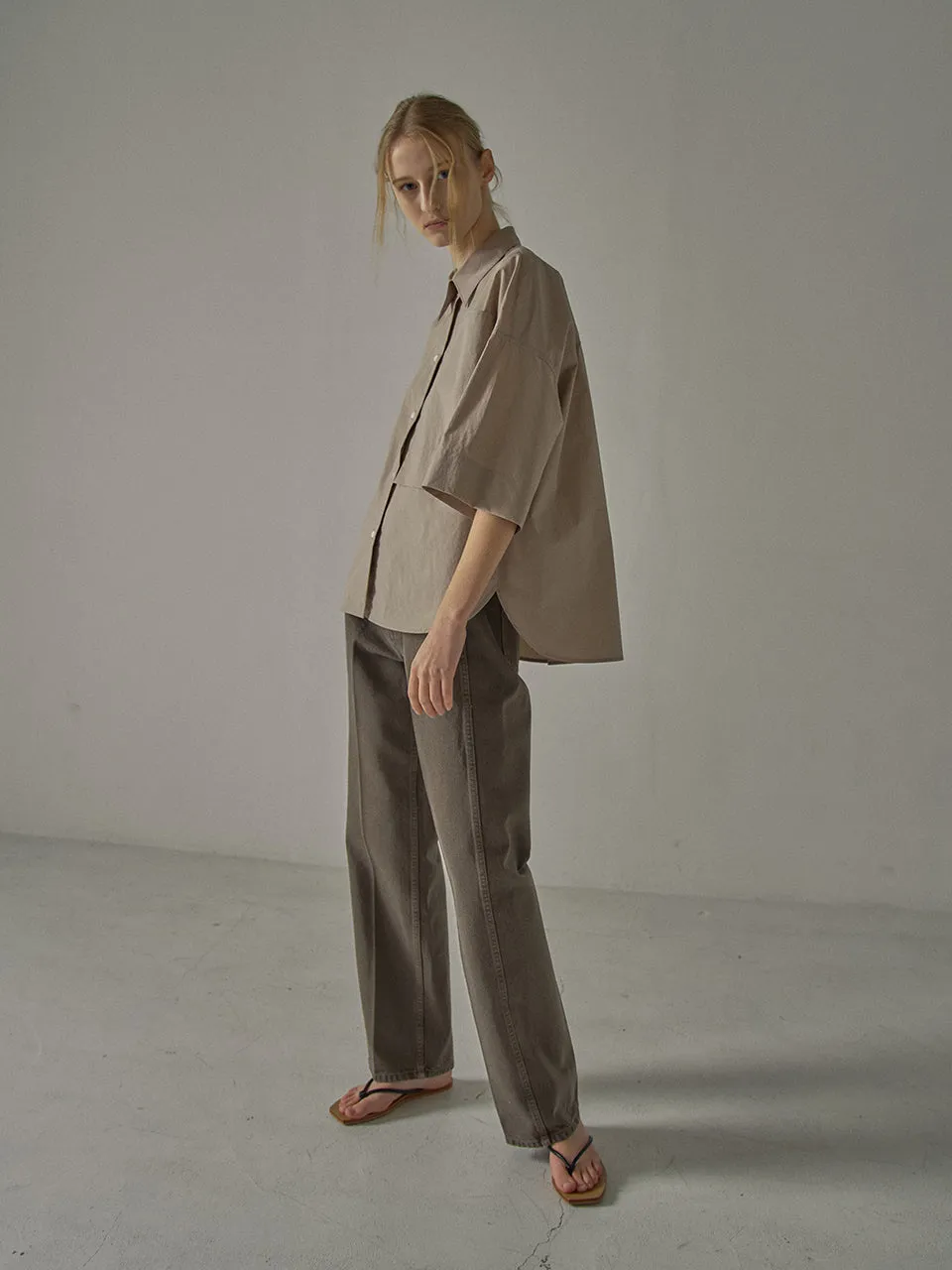 Classic Denim - Ash Brown