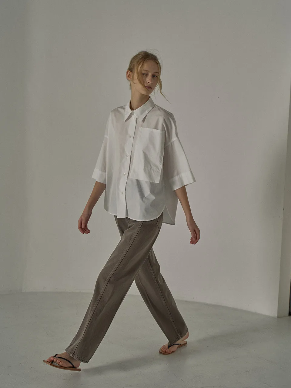 Classic Denim - Ash Brown