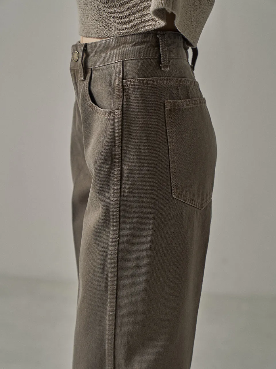 Classic Denim - Ash Brown