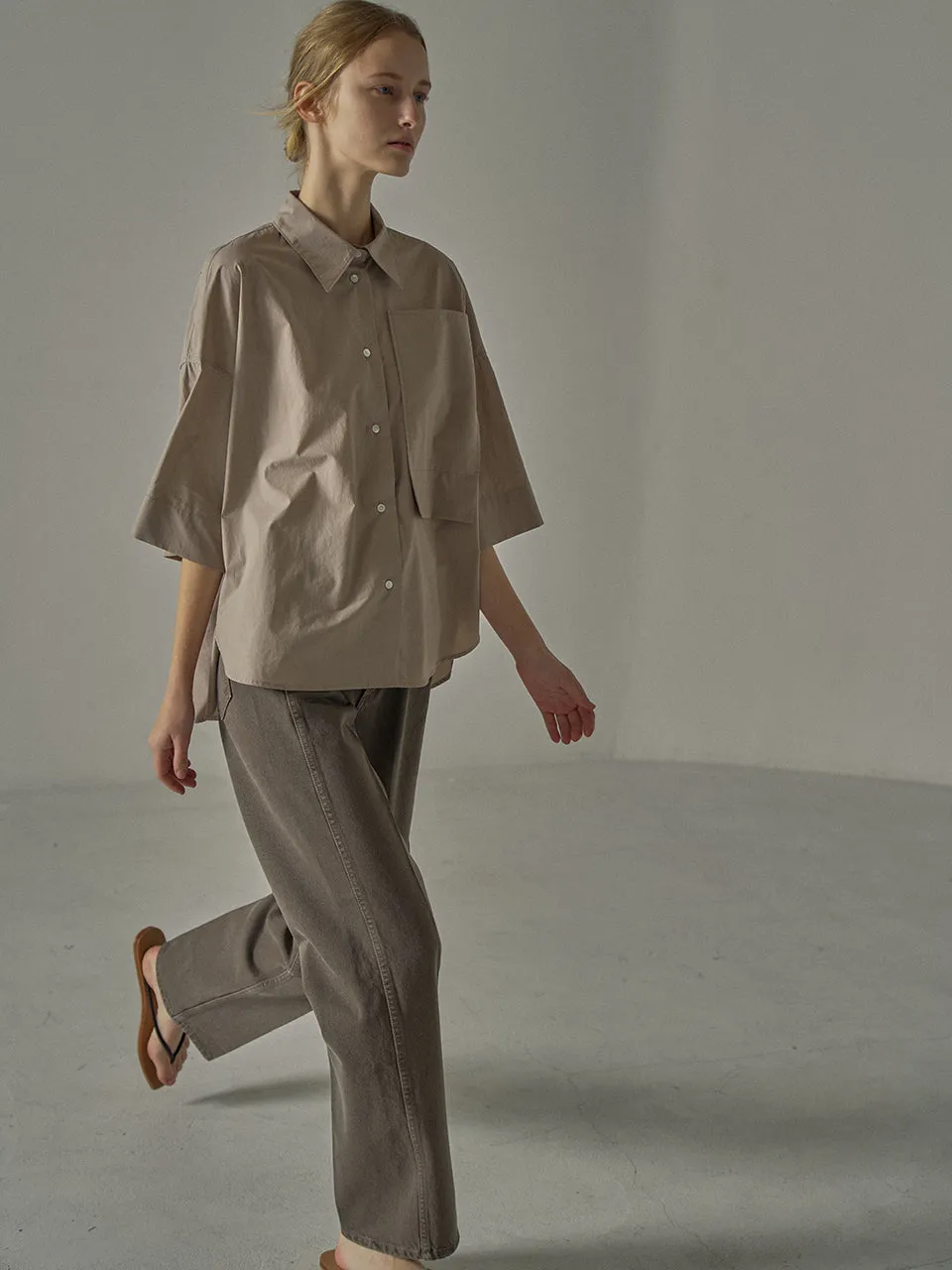 Classic Denim - Ash Brown