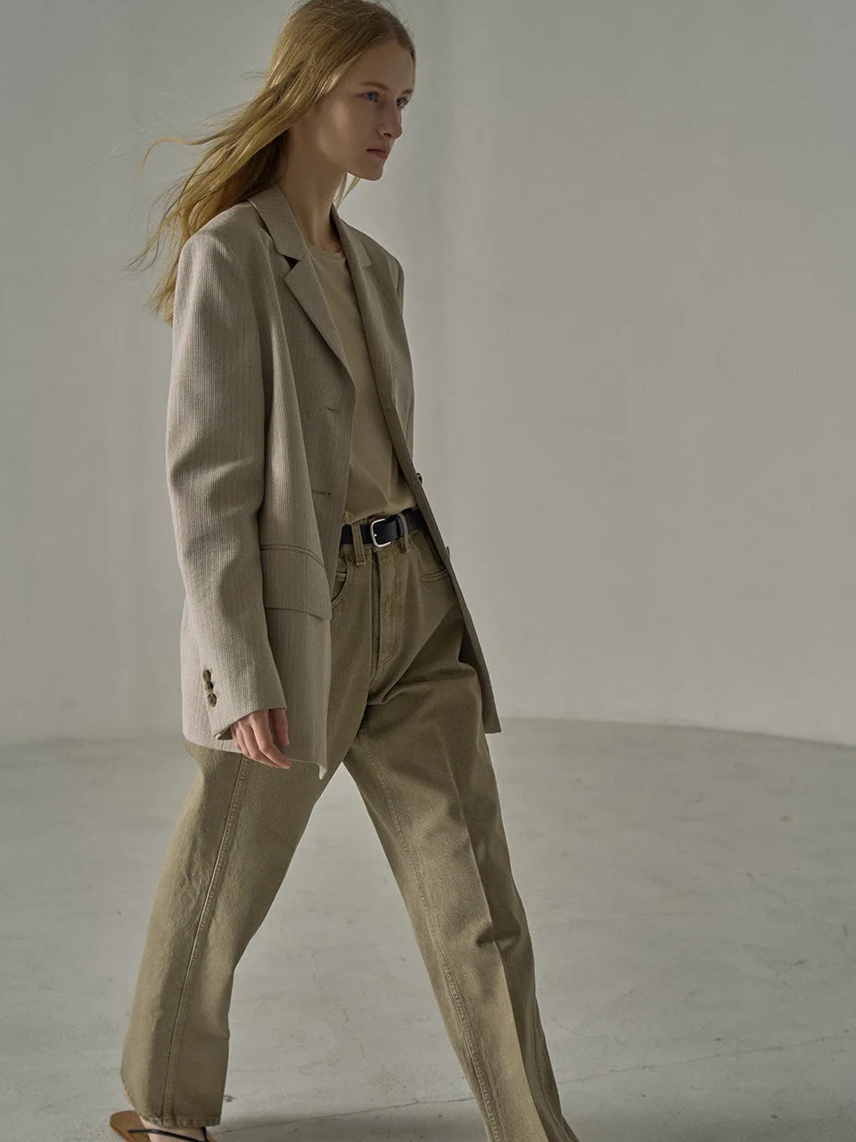 Classic Denim - Dust Khaki