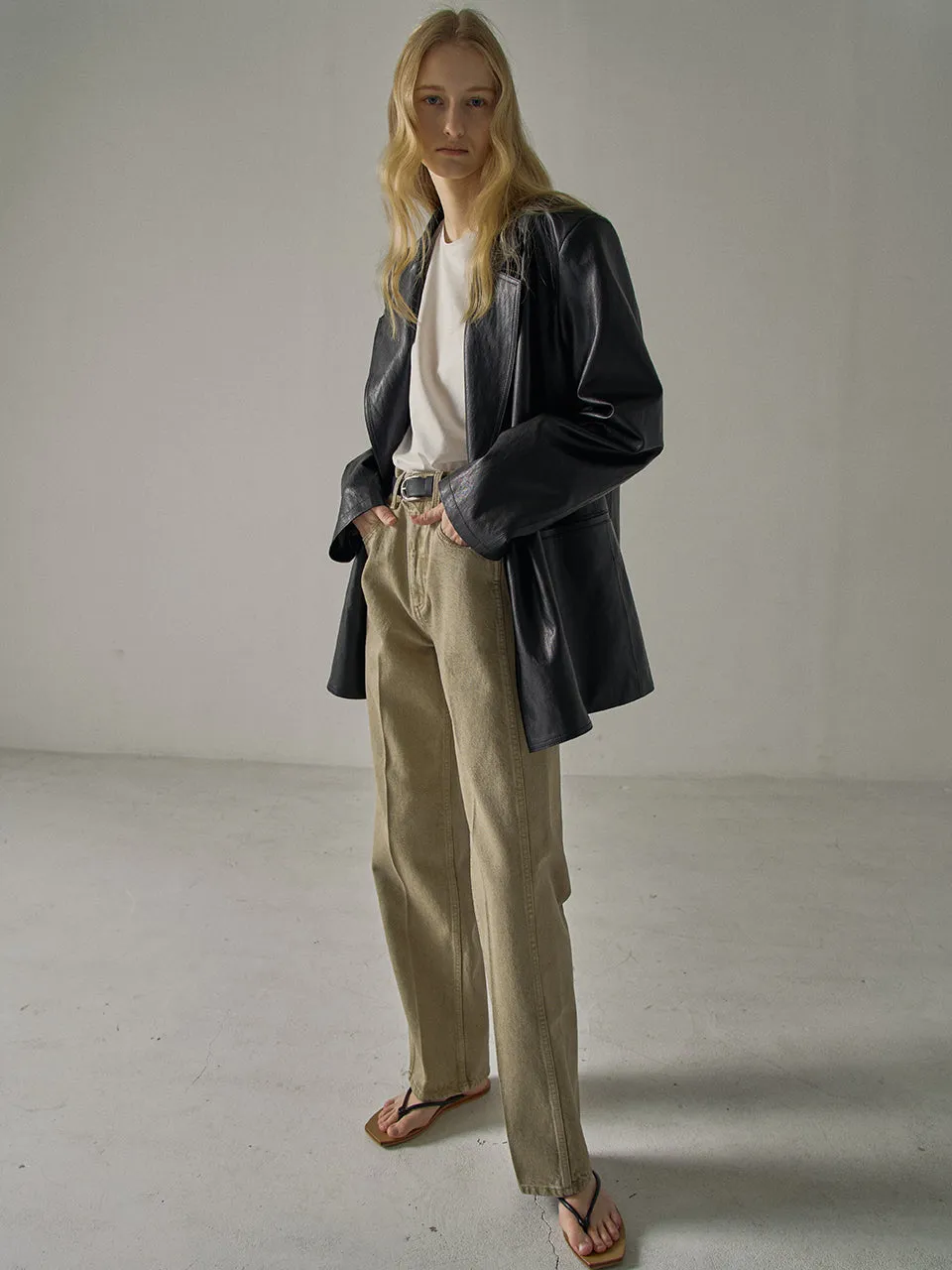 Classic Denim - Dust Khaki