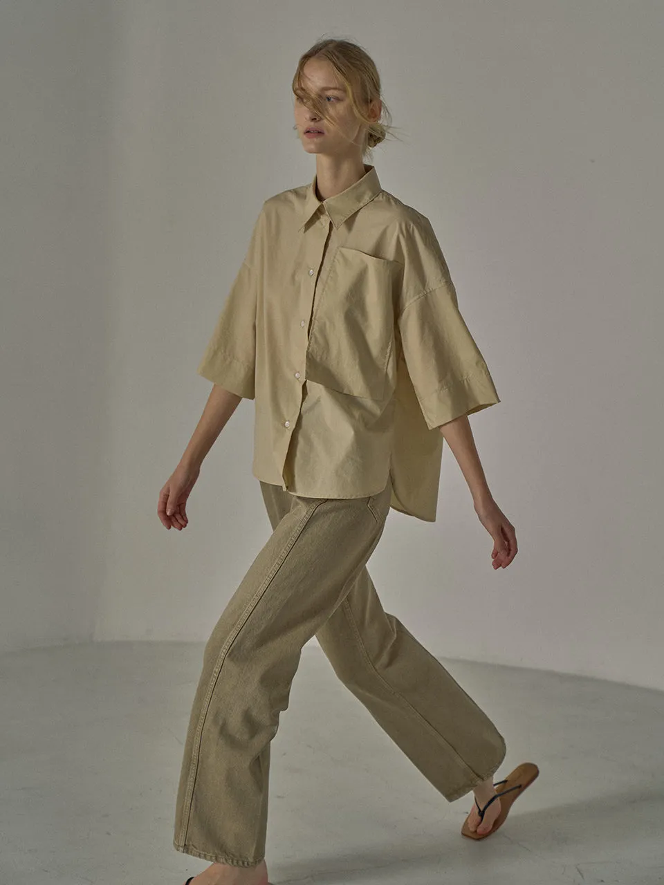 Classic Denim - Dust Khaki