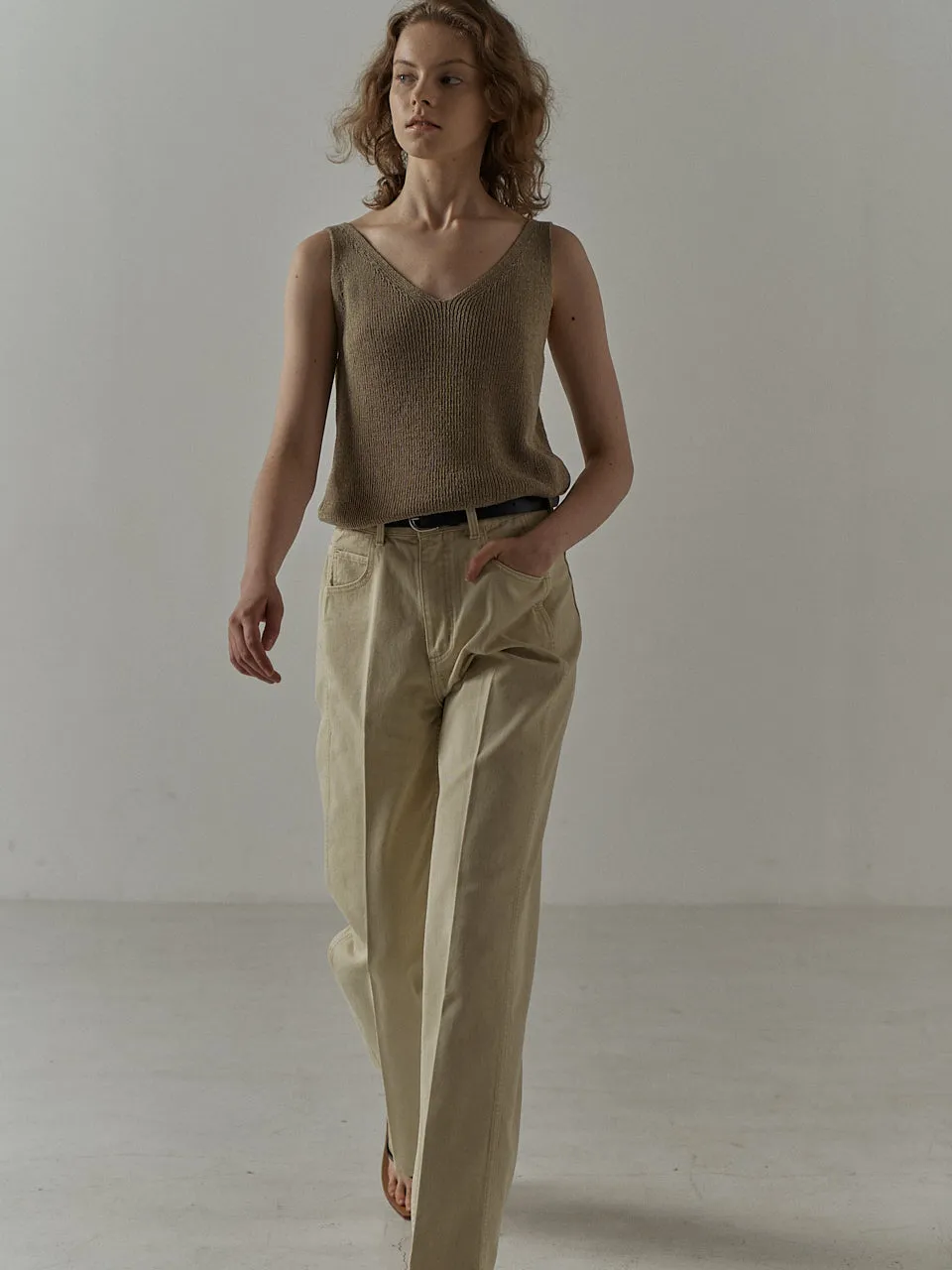 Classic Denim - Light Khaki