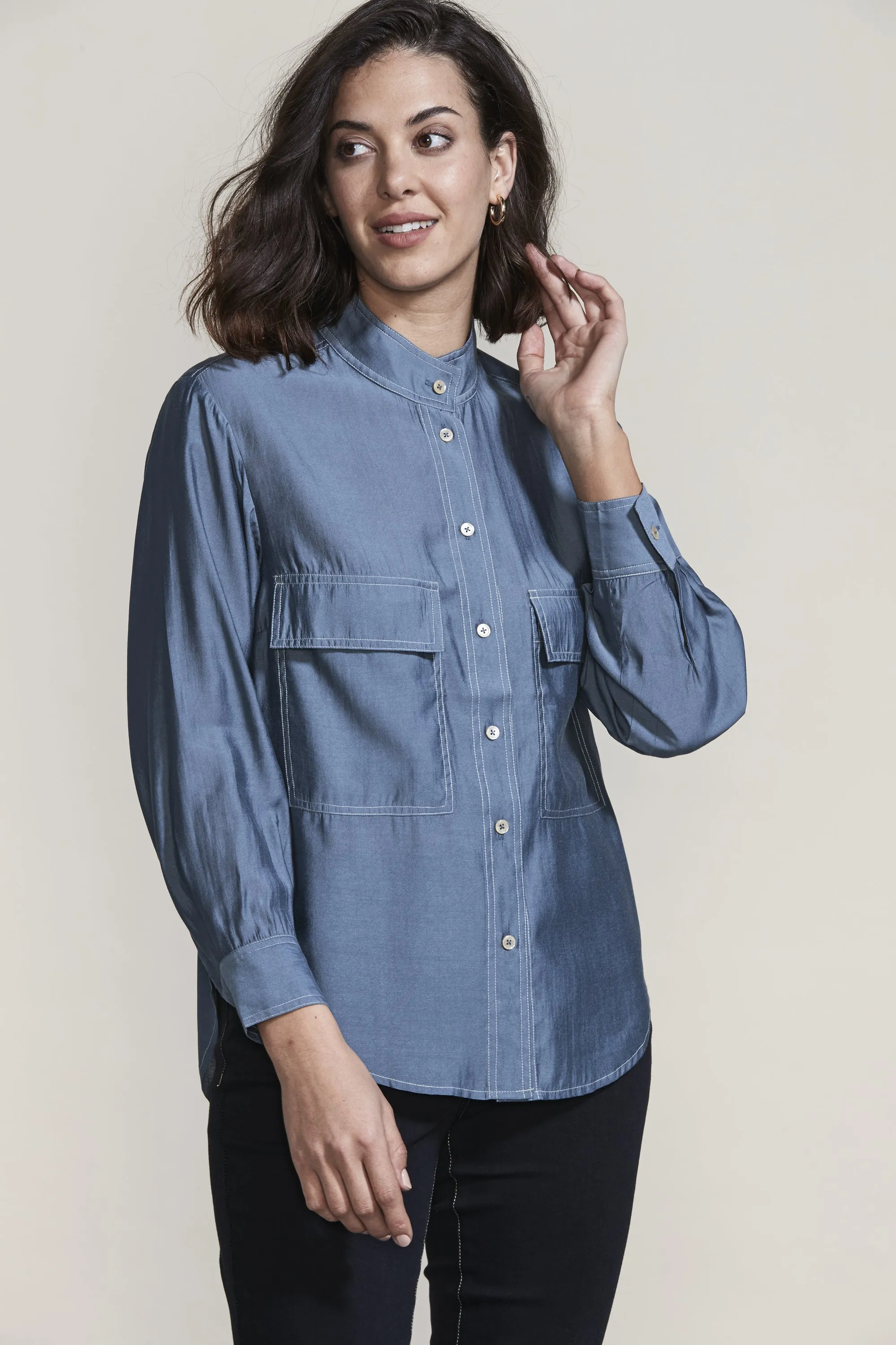 Dame Shirt with pocket