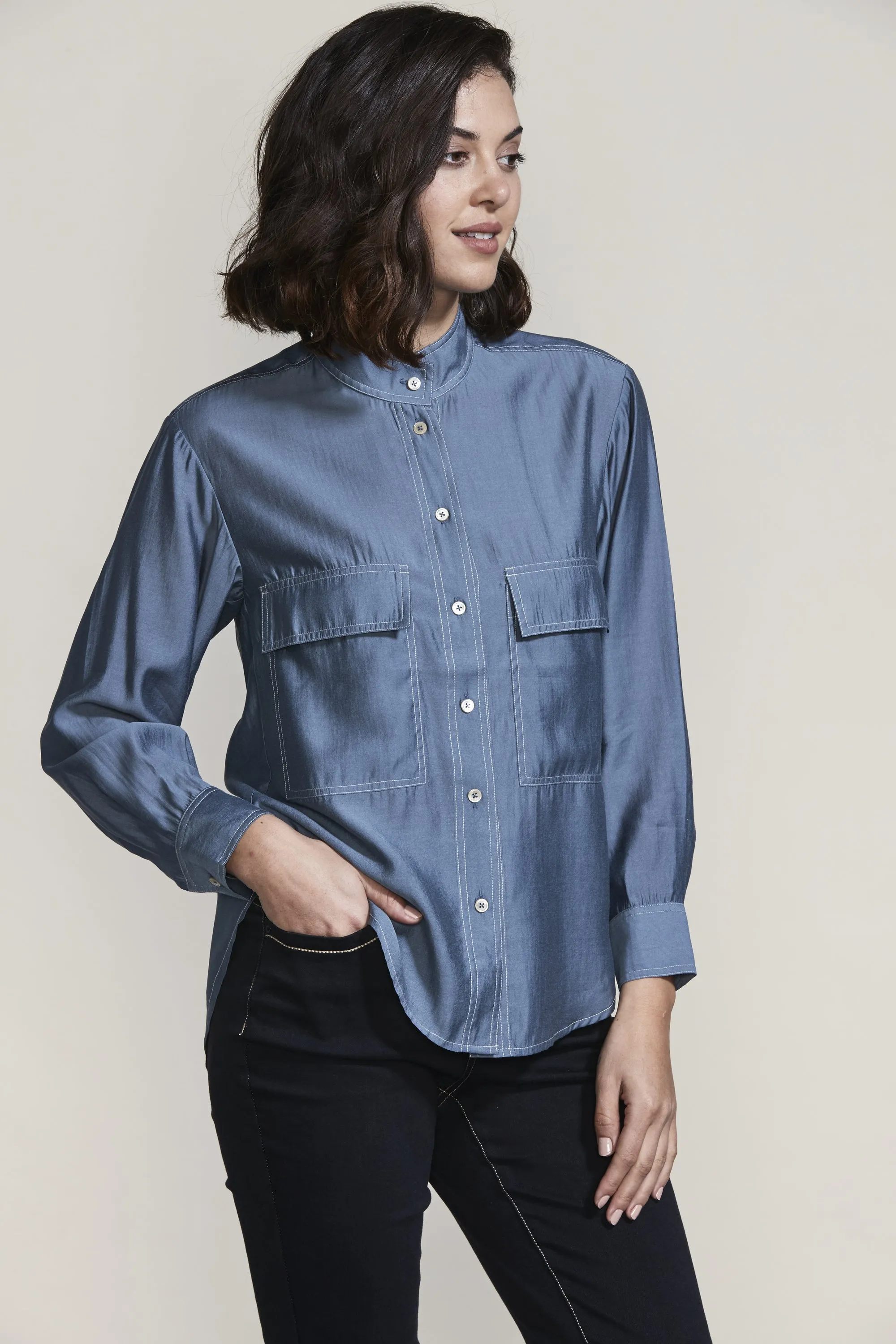 Dame Shirt with pocket