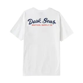 Dark Seas Men's Polished-Pkt Tee White T-Shirts