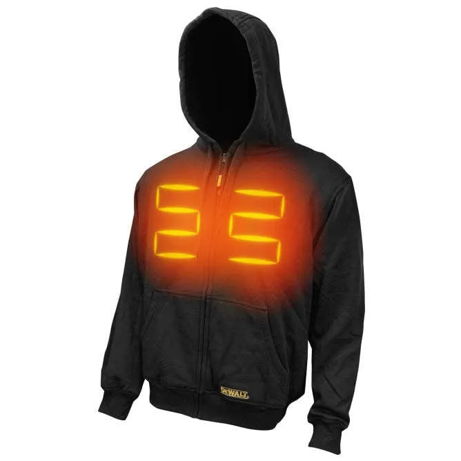 DEWALT Black Heated Hoodie Sweatshirt Without Battery