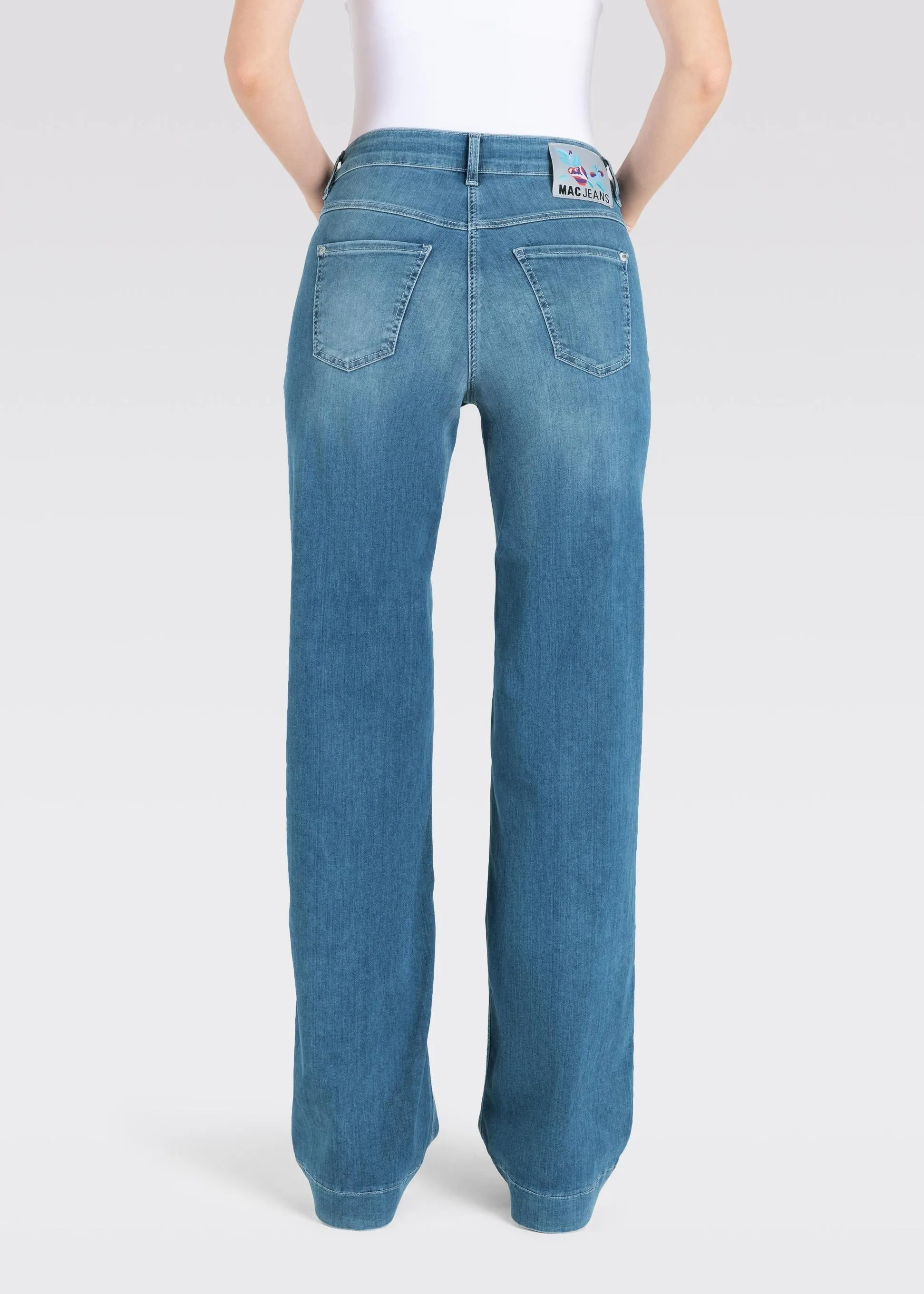 Dream Wide Wonderlight Jeans 32" - Summer Mid Blue Wash