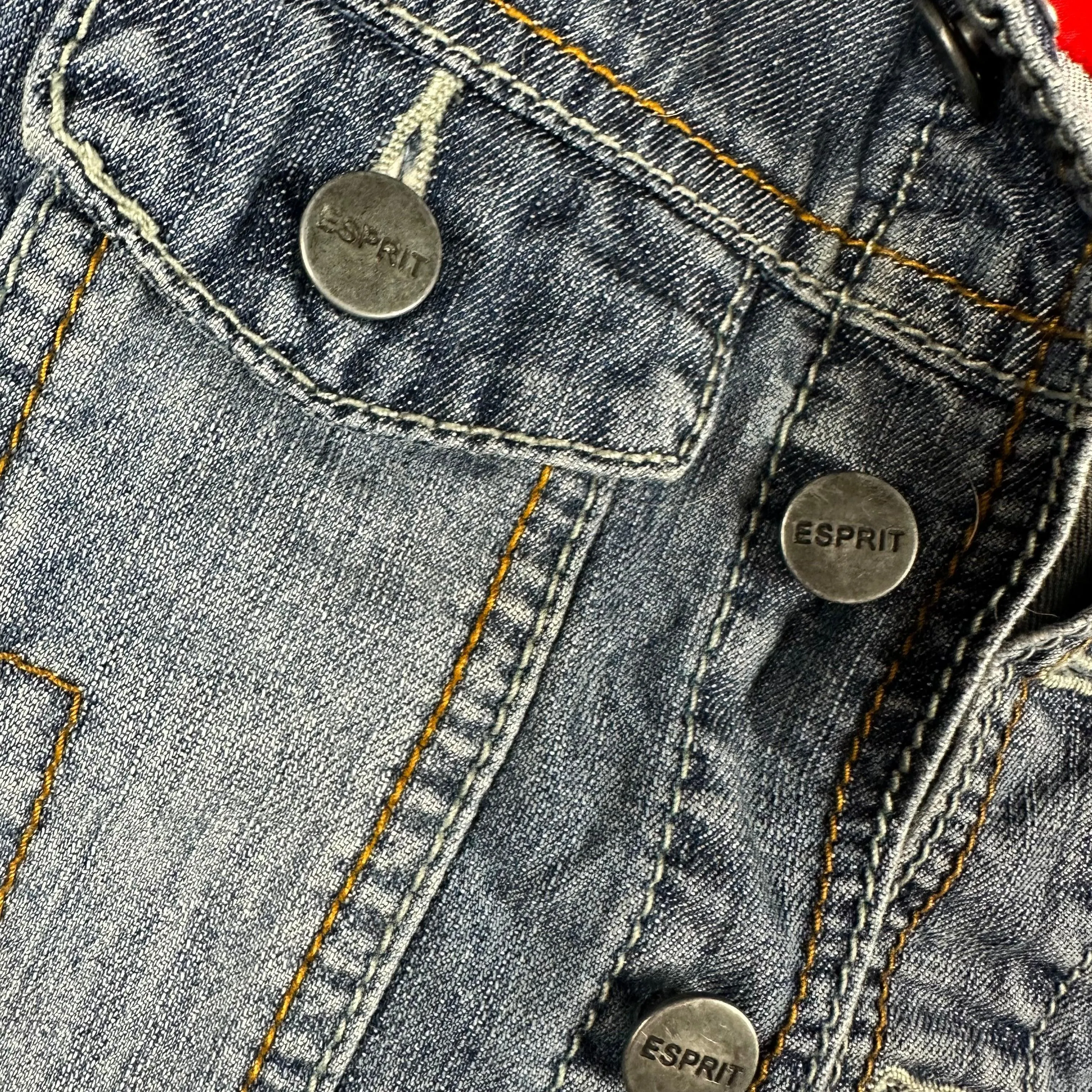Esprit Toddler Button Front Denim Jacket - Size 18M