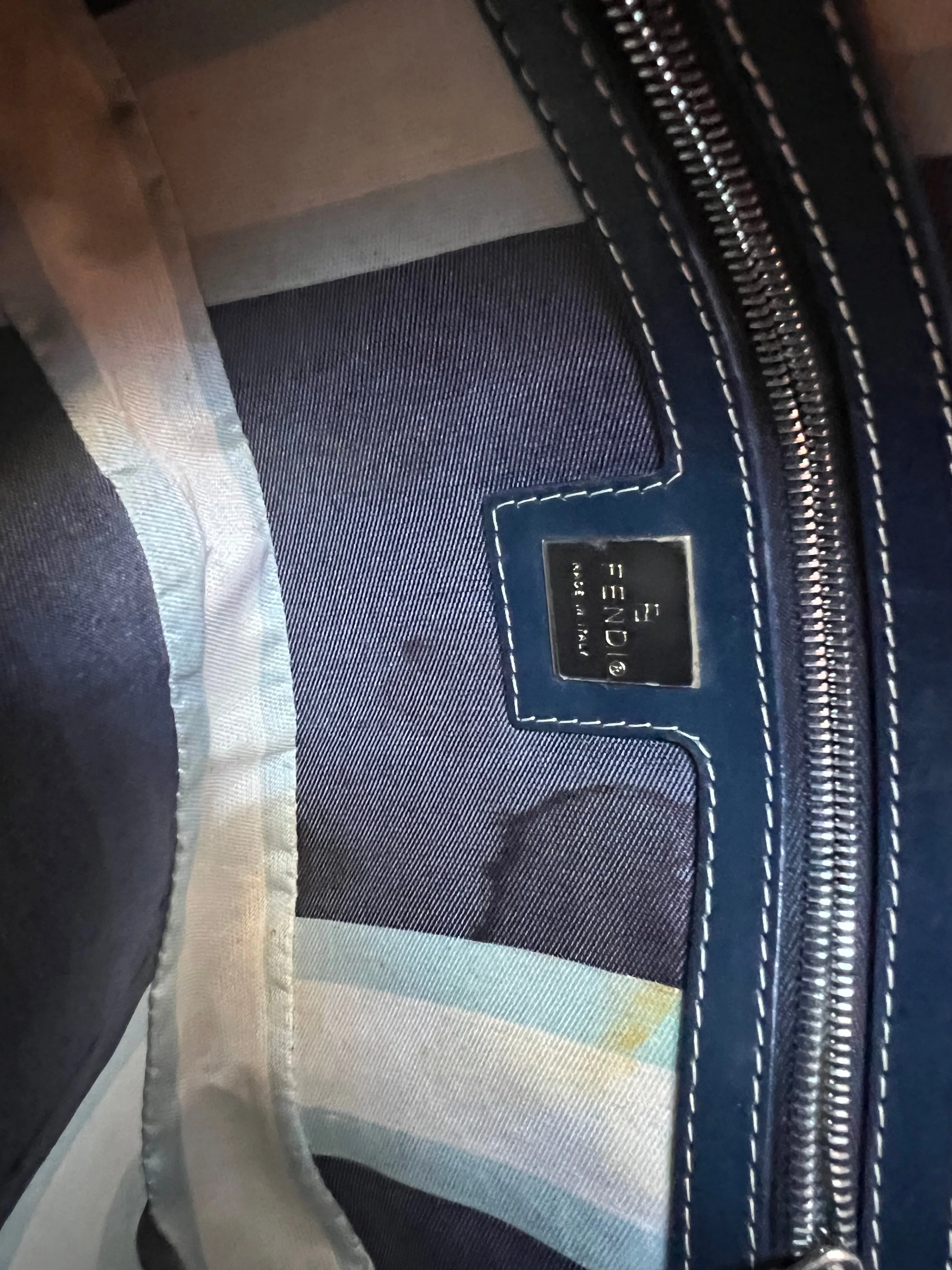 Fendi Baguette Denim