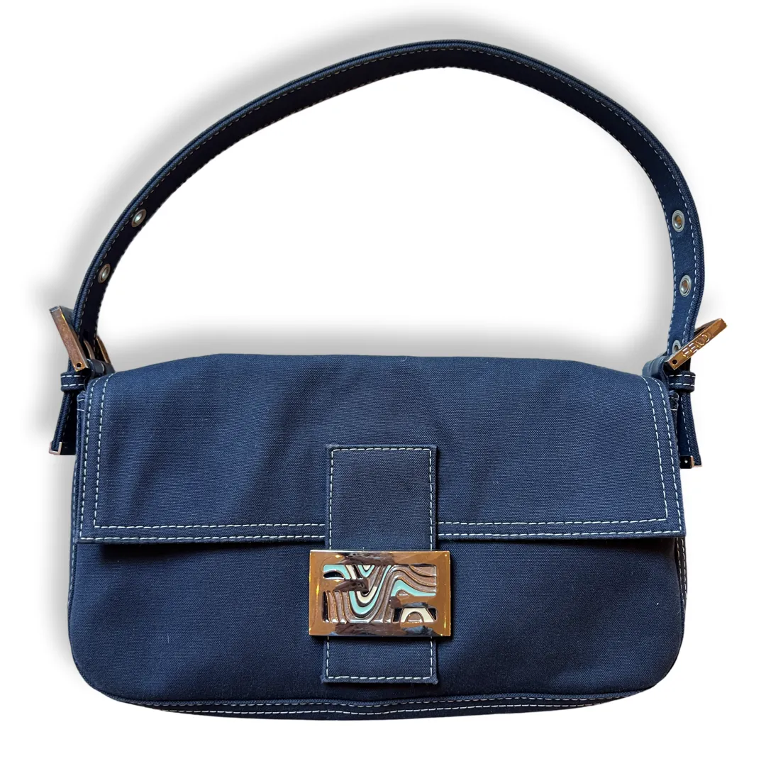 Fendi Baguette Denim