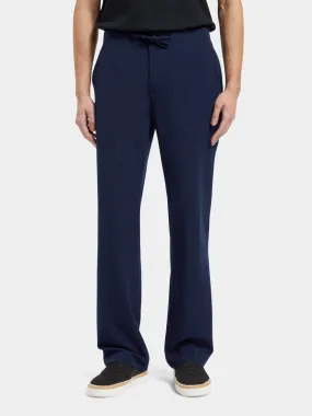 Finch tapered-fit seersucker jogger pants