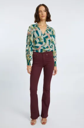 Flora Desert Mosaic Top