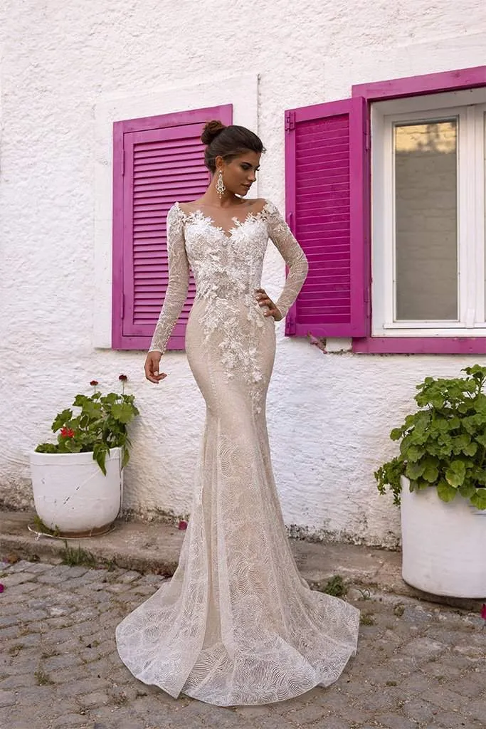 Floral Wedding Ball Gown