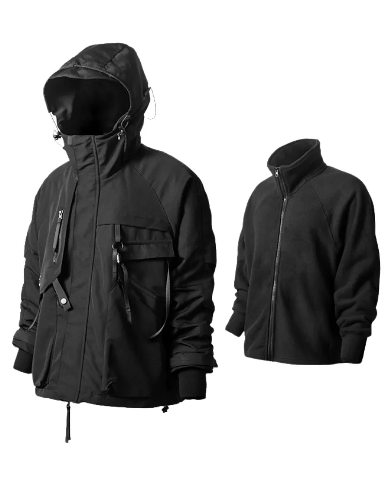 Functional 3-in-1 Insulated Unisex Winter Jacket