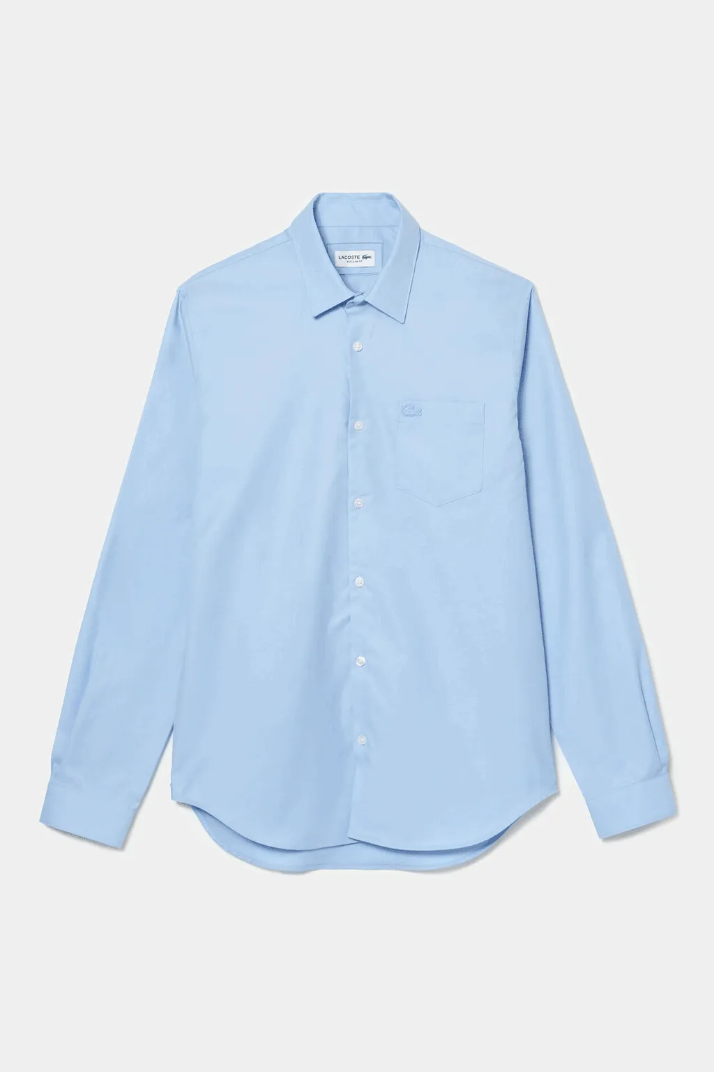 Lacoste - Men's Regular Fit Solid Cotton Shirt