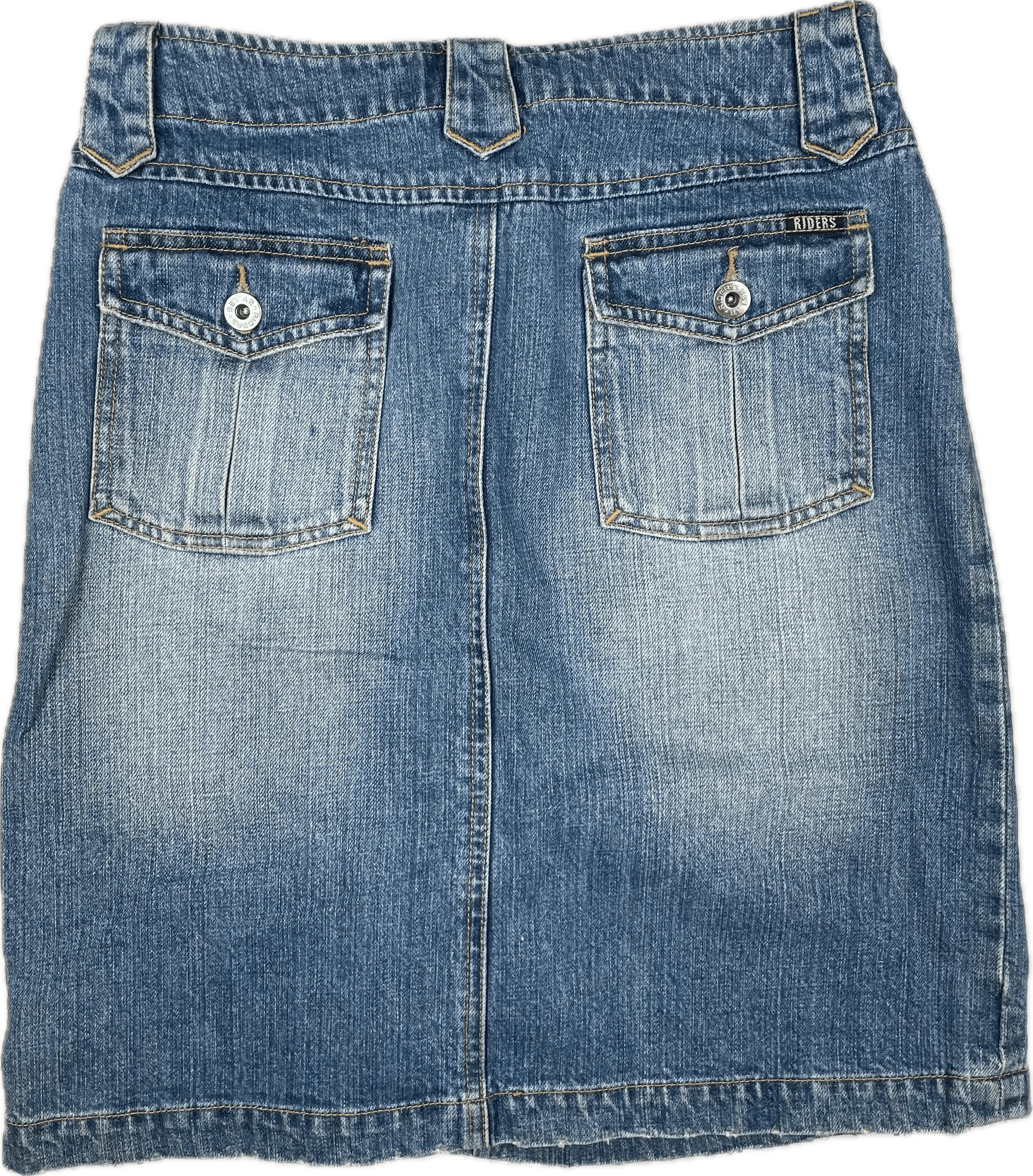 Lee Denim Pleat front Jeans Skirt - Size 8