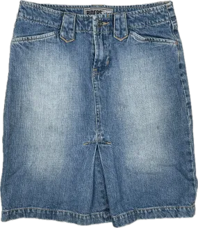 Lee Denim Pleat front Jeans Skirt - Size 8