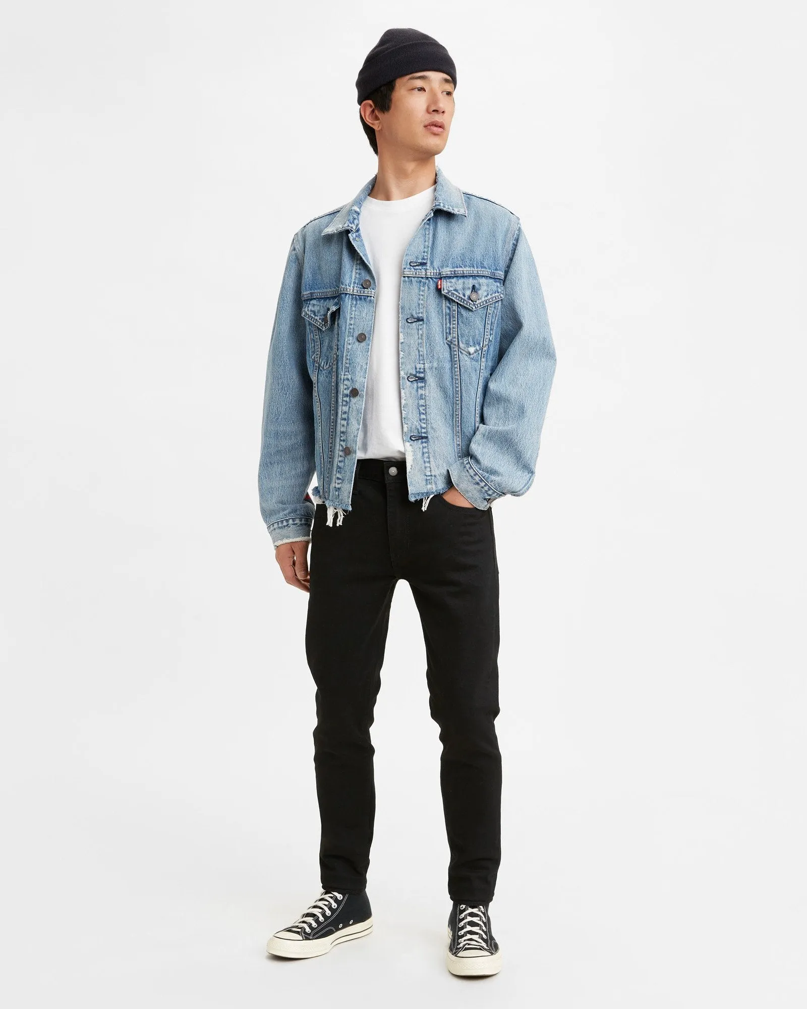 Levi's® Skinny Taper Mens Jeans - Black Leaf ADV