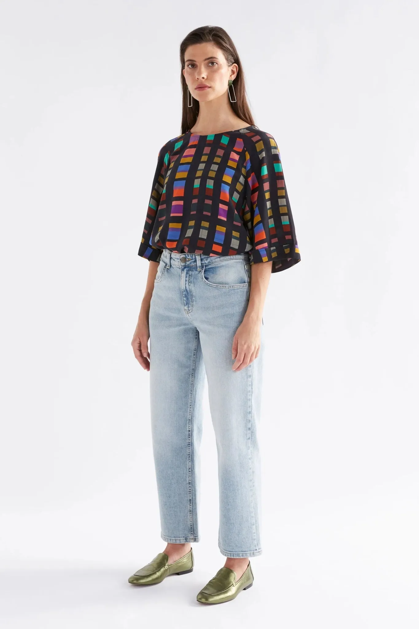 Malo Top Tessela Print
