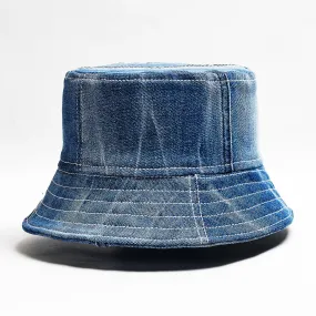 Mursaki Denim Bucket Hat - Clear Water Blue