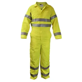 Neese VM7CA3FY Type R Class 3 Flame-Resistant Modacrylic High-Visibility Coverall