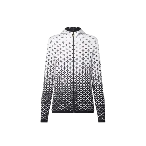 Ombré Monogram Silk Knit Jacket