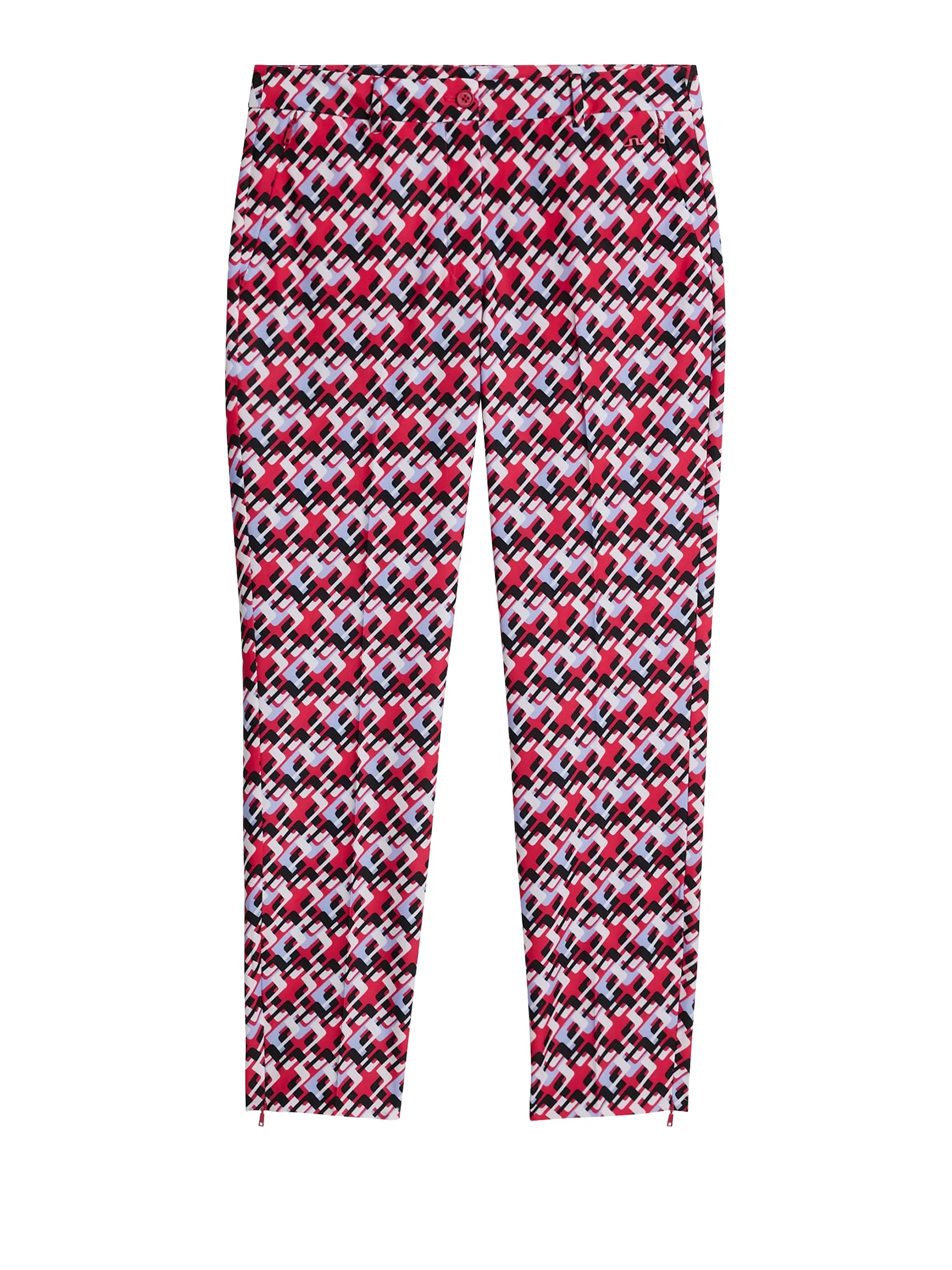 Pia Print Pant / JL Micro Bridge Rose Red