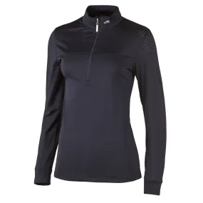 Schockemohle PENELOPE Style Ladies Training and Show Shirt, Dark Blue