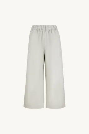 Straight Leg Slacks -- Brushed Organic Cotton
