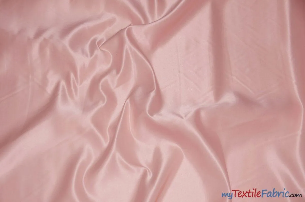 Stretch Matte Satin Peau de Soie Fabric | 60" Wide | Stretch Duchess Satin | Stretch Dull Lamour Satin for Bridal, Wedding, Costumes, Bridesmaid Dress