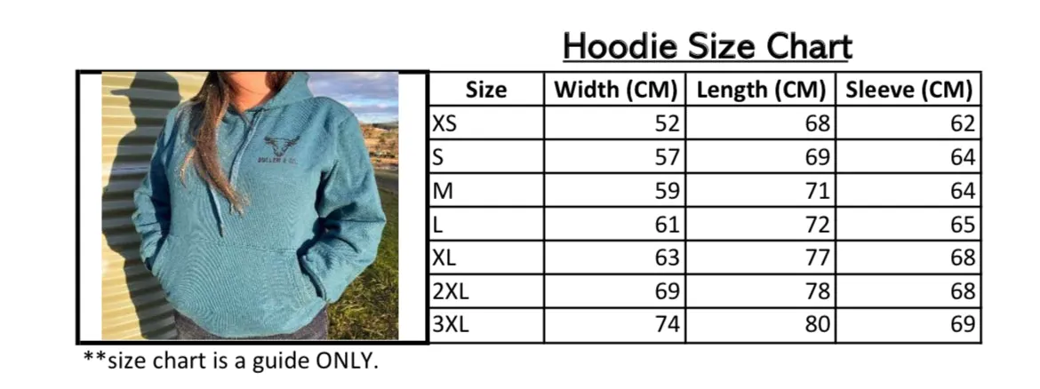 Teal Hoodie