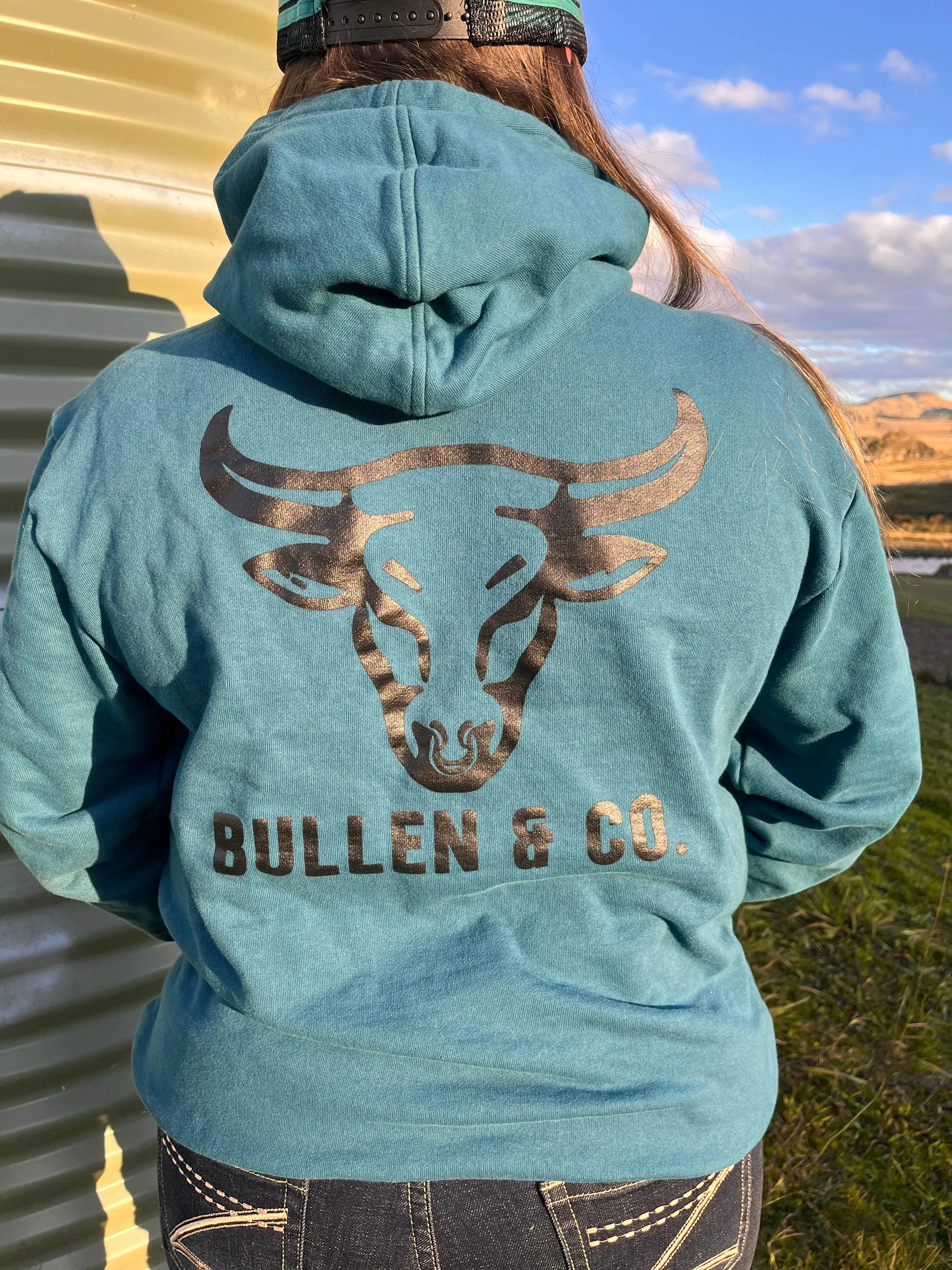 Teal Hoodie
