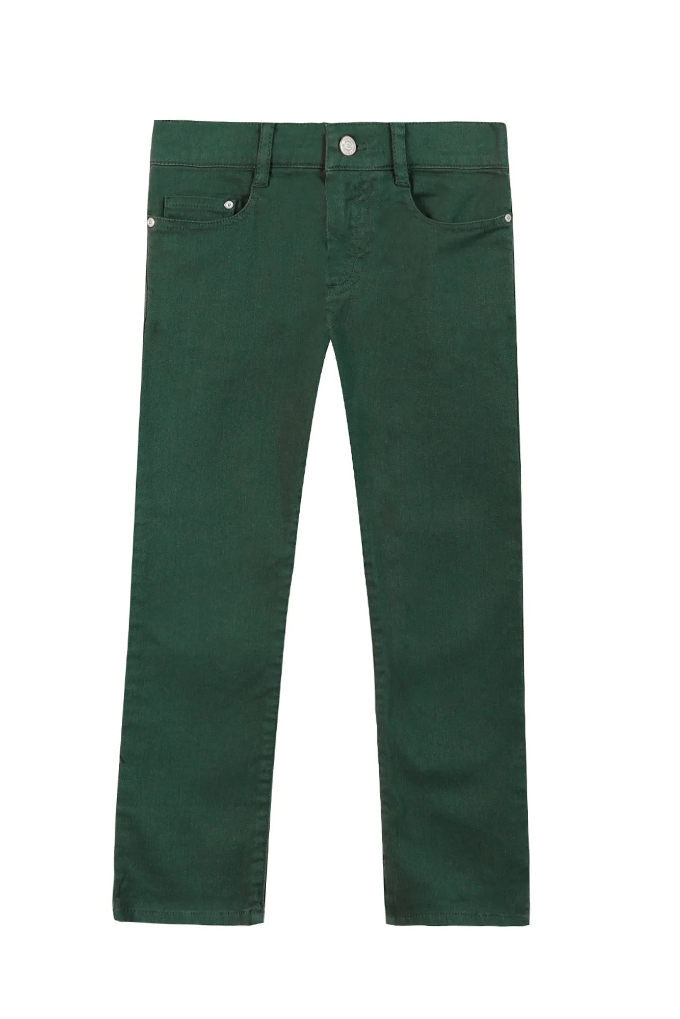 Trousers - Green English Twill