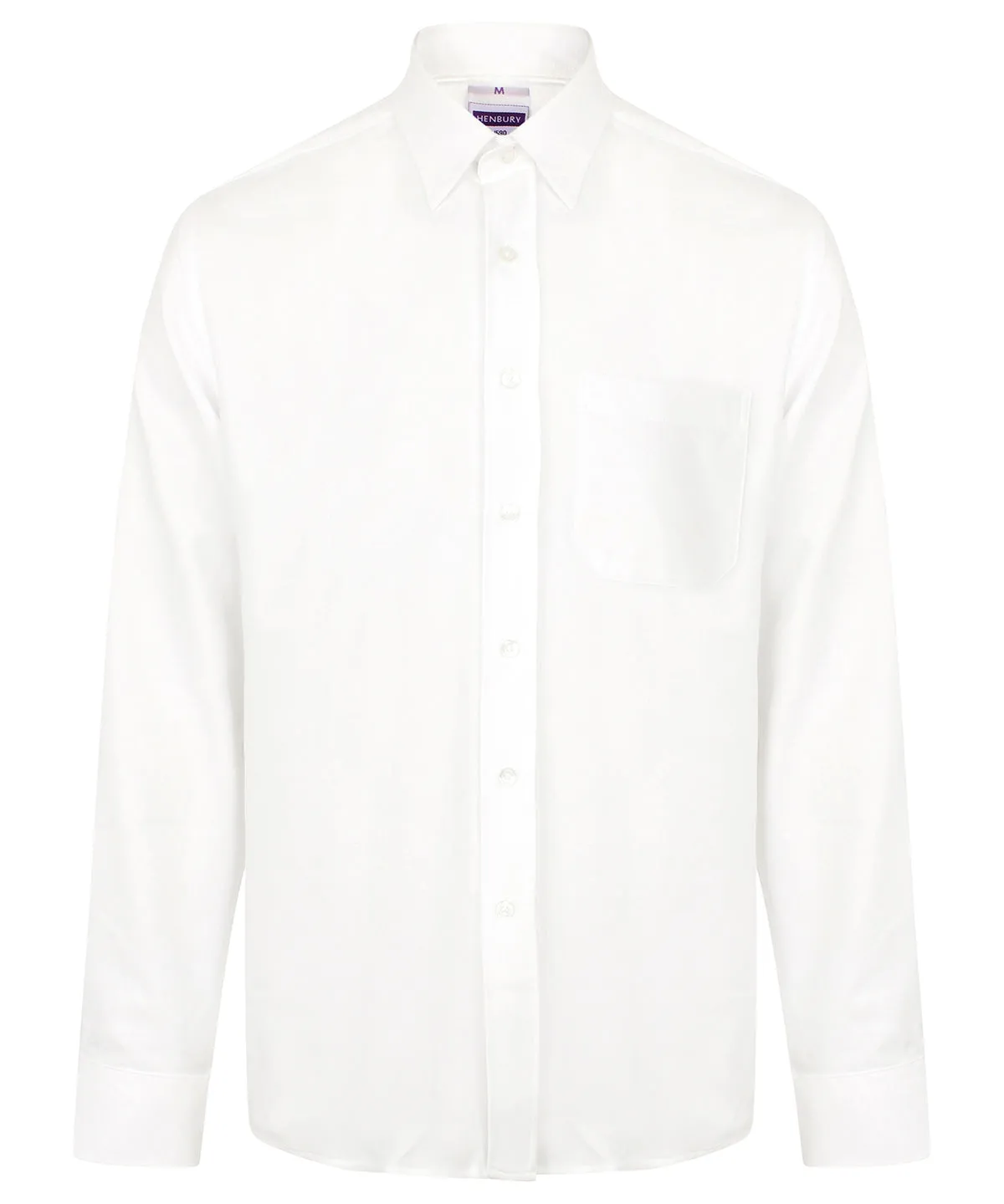 White - Wicking antibacterial long sleeve shirt