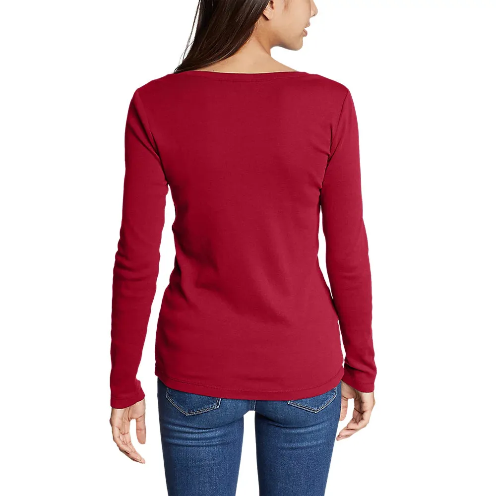 Women's Stine's Long-Sleeve V-Neck T-Shirt