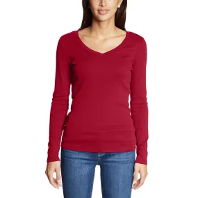 Women's Stine's Long-Sleeve V-Neck T-Shirt