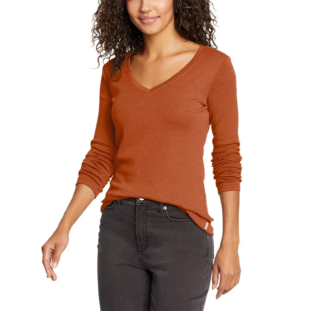 Women's Stine's Long-Sleeve V-Neck T-Shirt