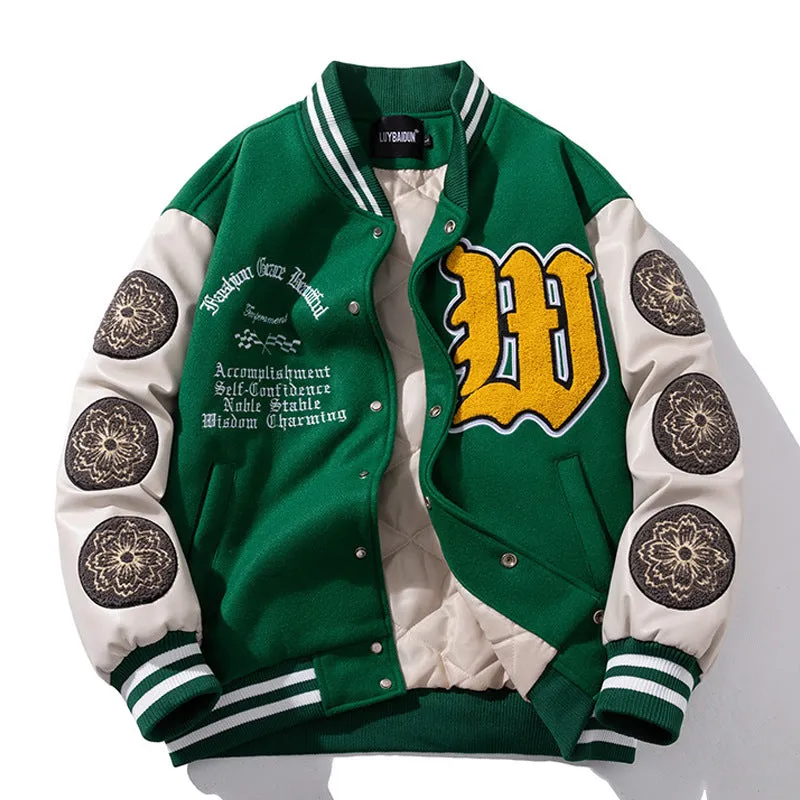 Woolen Baseball Jacket