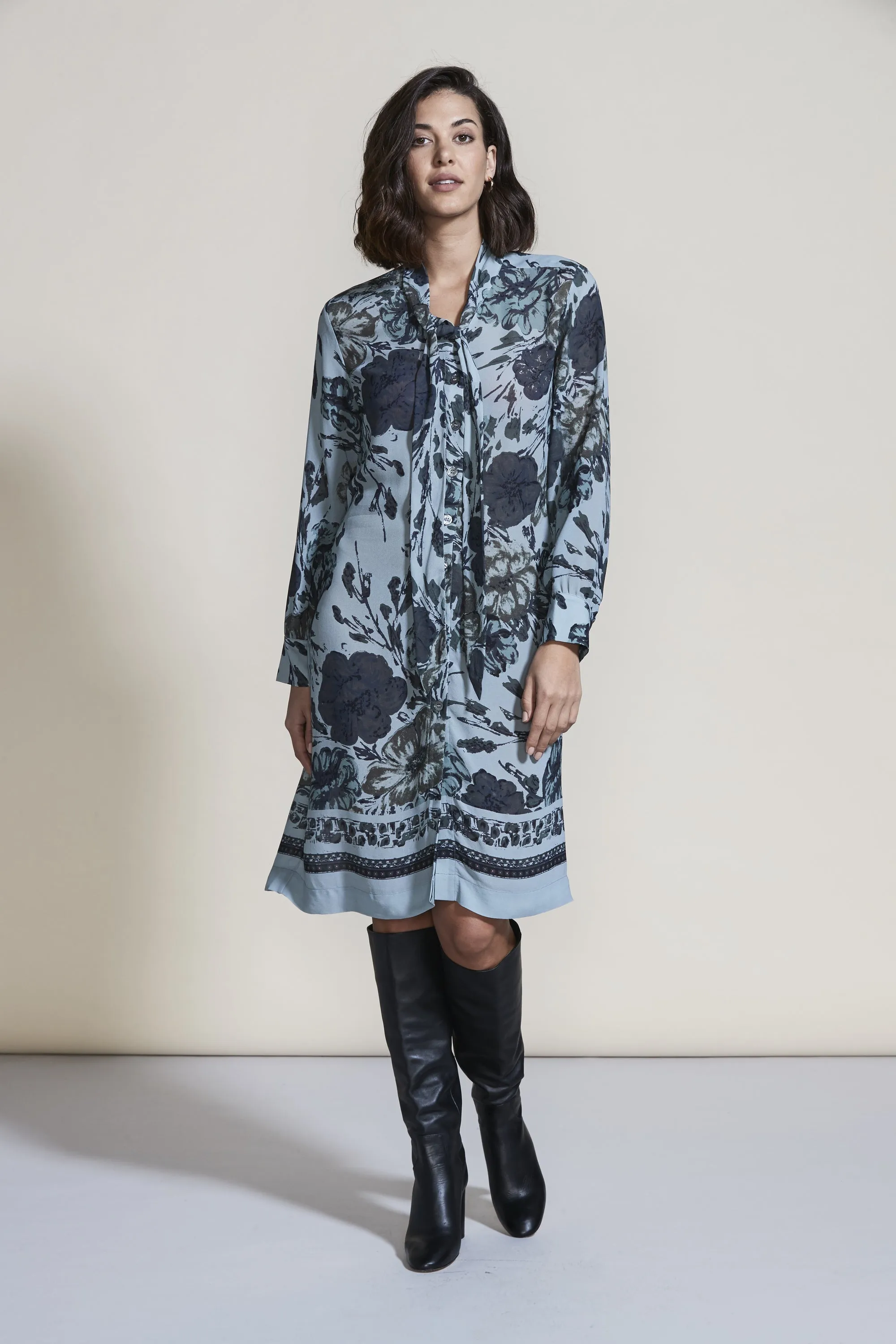 Zen Floral Tunic Dress